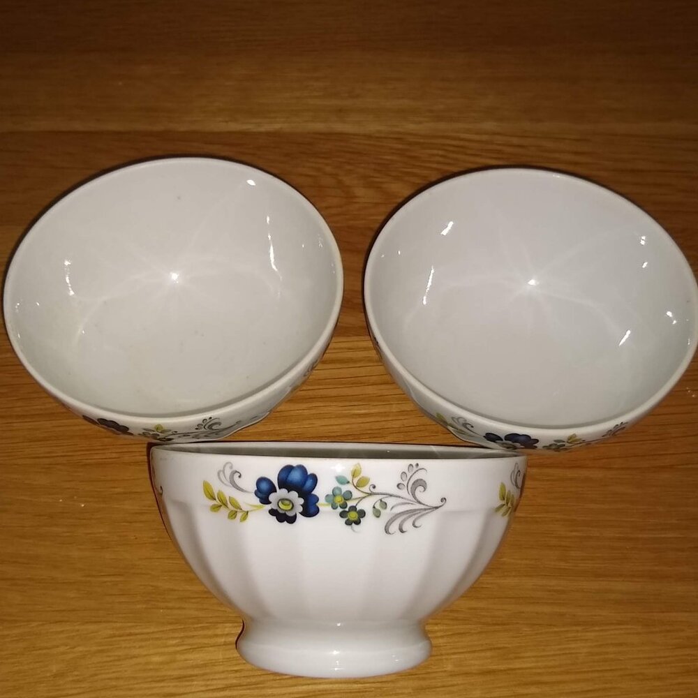 Sofafils Bowls x 3 Limoges porcelain Used